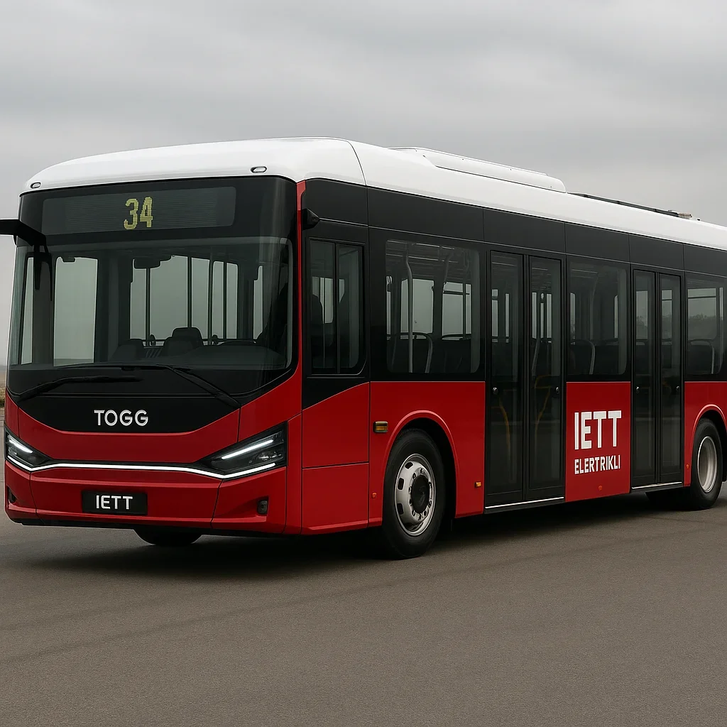TOGG Elektrikli Otobüs İstanbul'da.webp