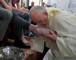 Papa'nın Ayak Yıkama Ritüeli