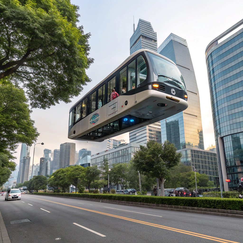 Uçan Şehiriçi Otobüsler