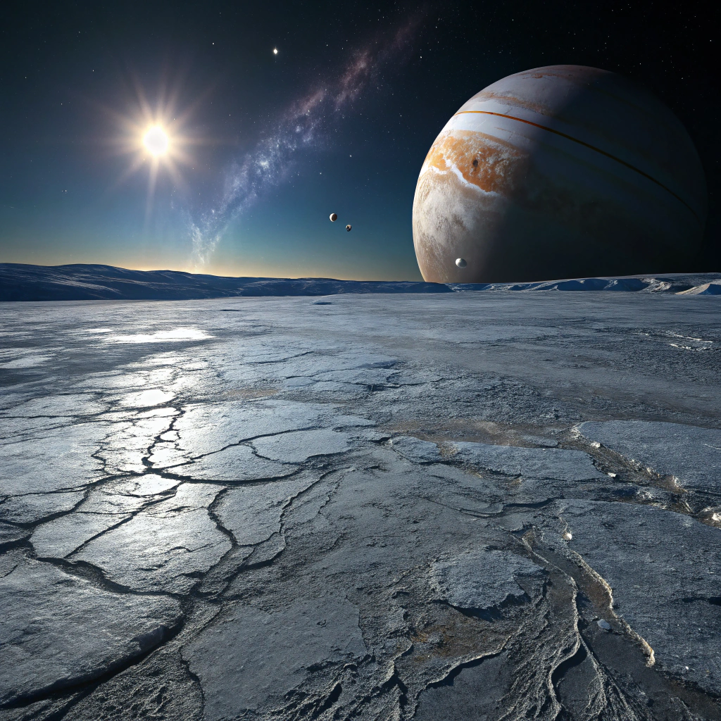 Jüpiter’in Europa Uydusunun Buz Tabakasında Gizlenen Okyanuslar