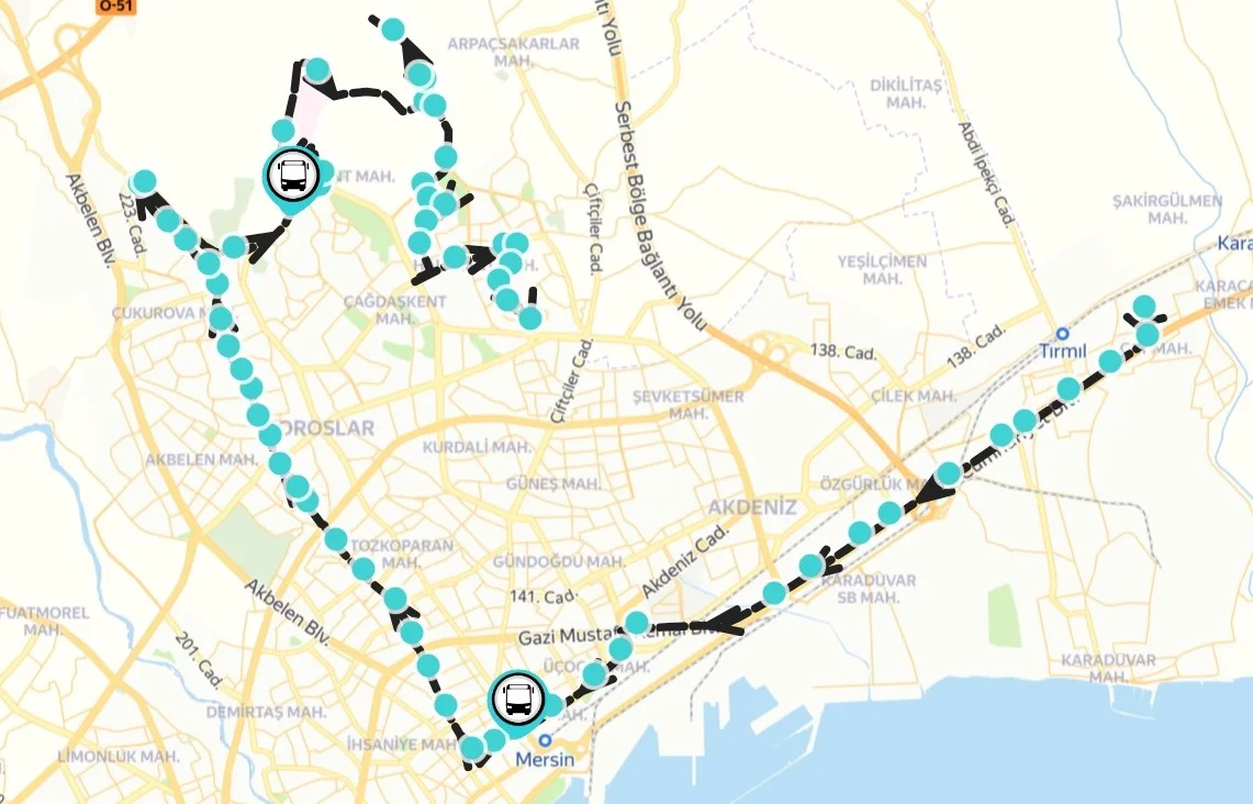18M ÇARŞI-GÜNEYKENT POSTANESİ