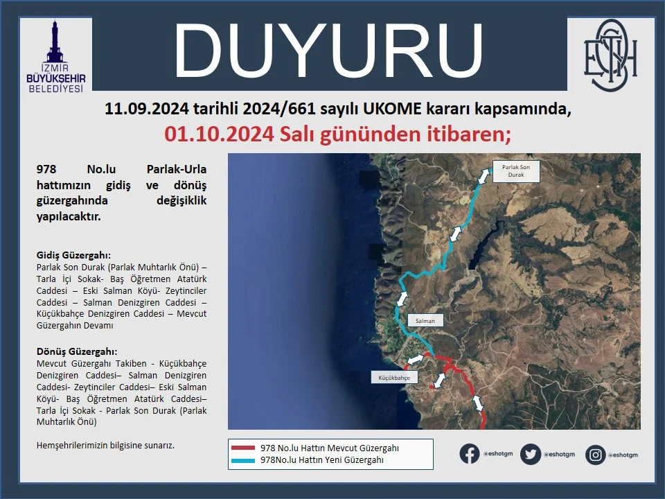 978 No.lu Hattın Güzergah Değişikliği.webp