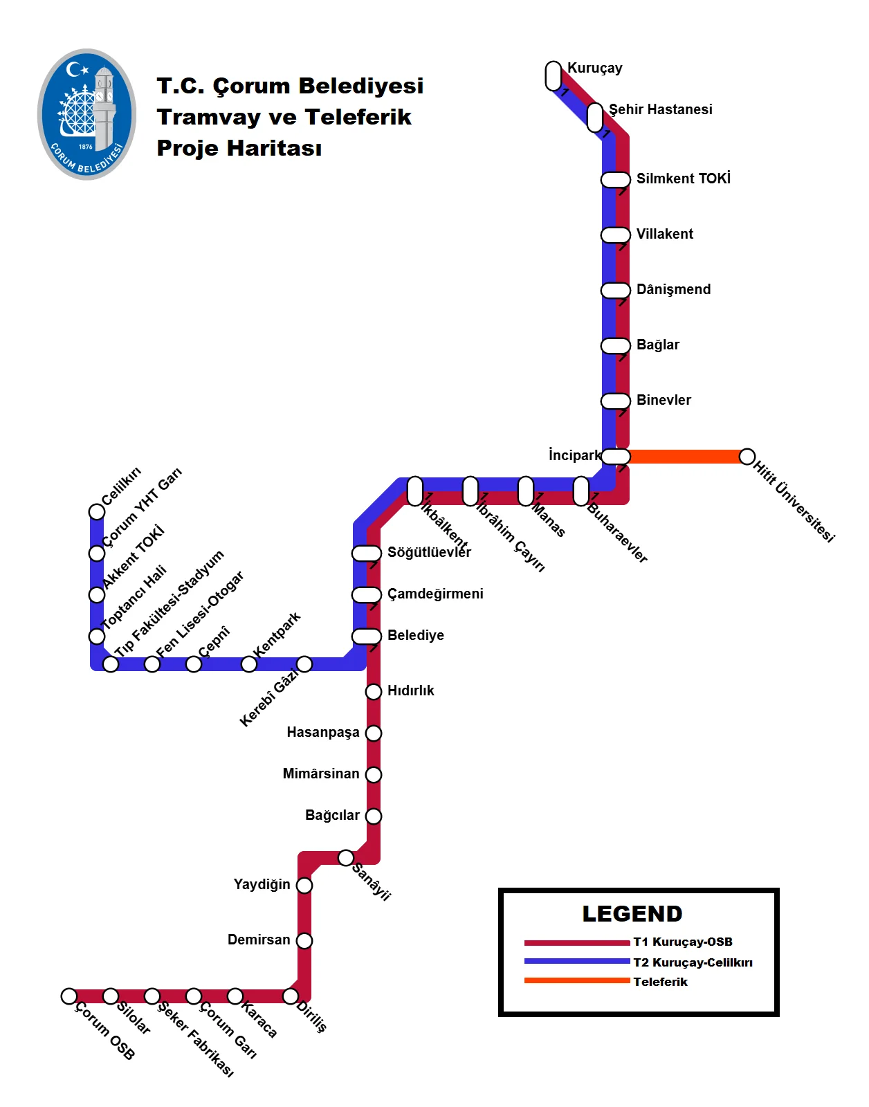 Çorum Tramvay Haritası.webp