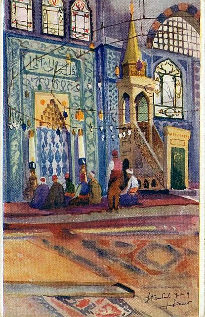 D15196 Intérieur de la Mosquée d'Ahmed