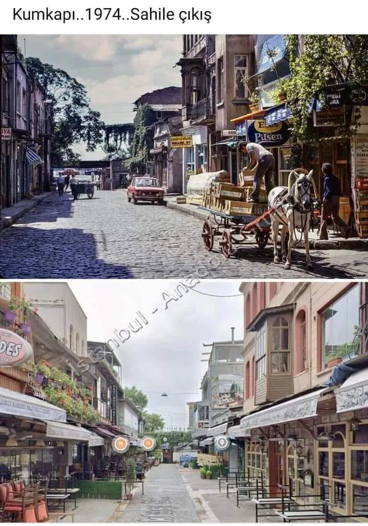 kumkapı 1974 sahile çıkış