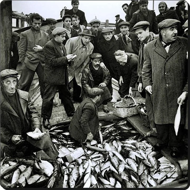 Kumkapı - Balıkçılar – 1952 Fotoğraf Ara Güler 6