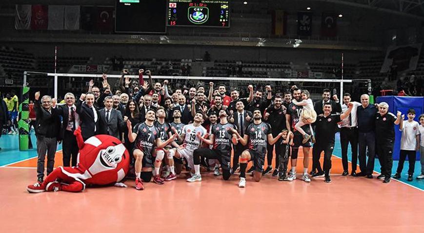 Ziraat Bankkart, CEV Şampiyonlar Liginde yarı finalde